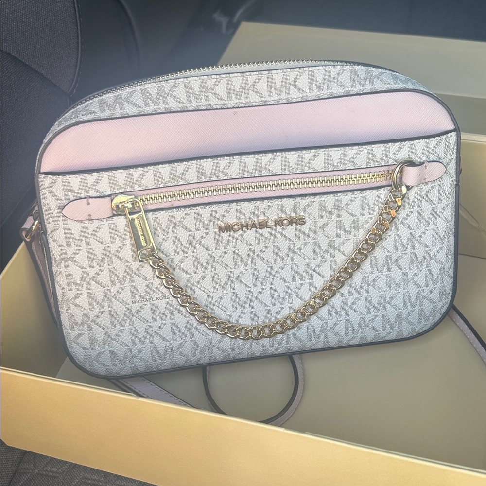 Michael Kors Crossbody Bag with Gift Box with White Ribbon